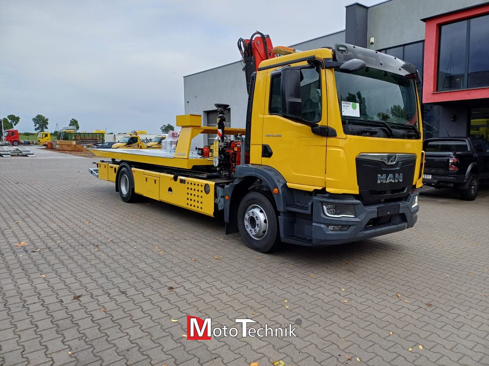 MAN TGL 12.290 – evakuatoriaus antstatas